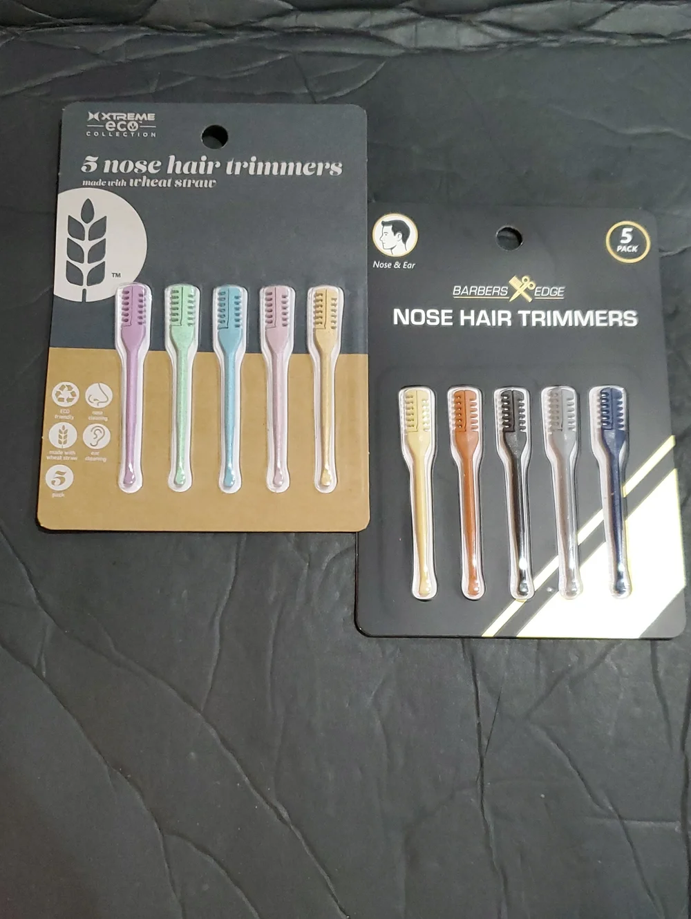 10 pack wheat straw eco friendly nose hair trimmer and ear cleaner set brand new